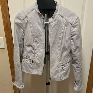 White House Black Market grey jacket